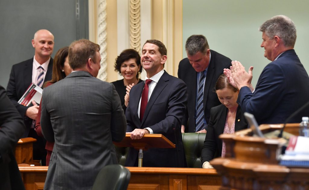 Thumbnail for Treasurer doubles down on debt, saying it paid public service wages
