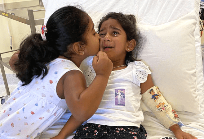 Thumbnail for Detainee, 3, denied pneumonia treatment, say supporters