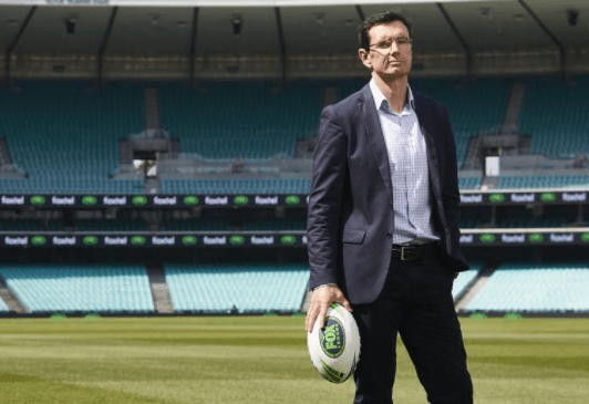 Queensland Rugby League CEO and former Broncos player Ben Ikin(Photo: Fox Spofts)