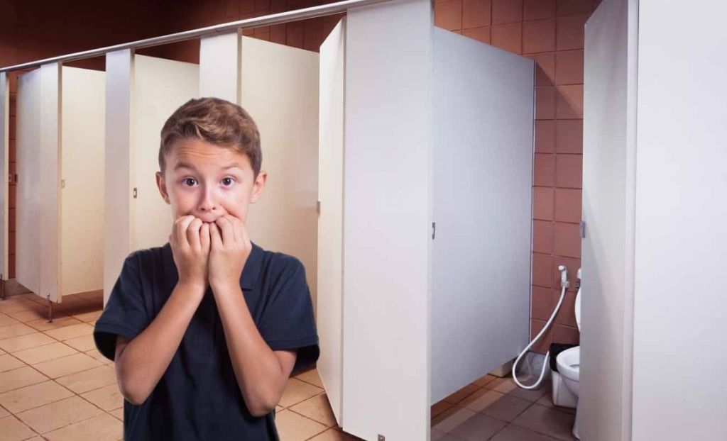 The dilapidated toilets at one Brisbane primary school have parent petitioning the government for an upgrade (File photo).