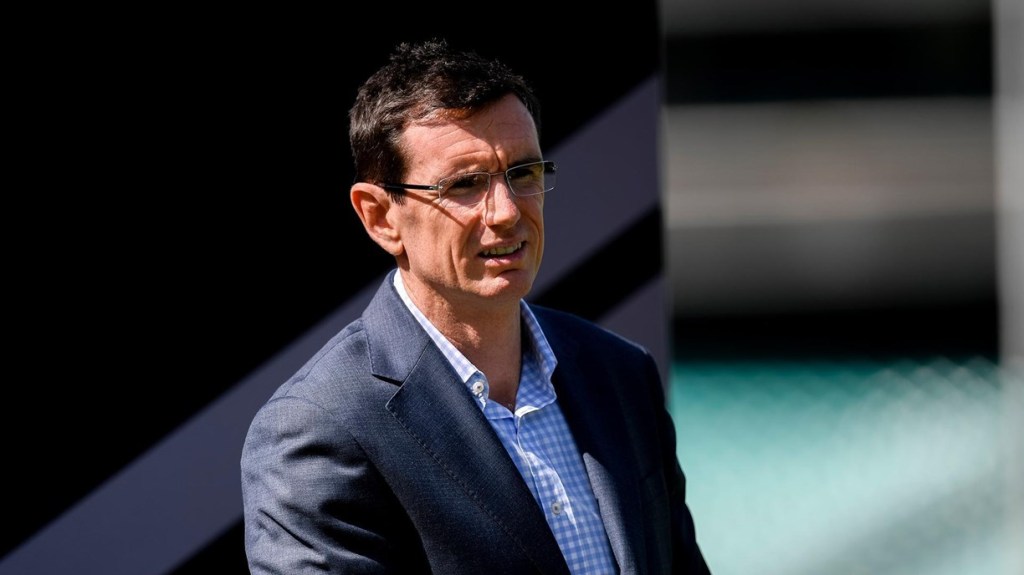 Thumbnail for A day after punting the Broncos, Ben Ikin lands job as QRL boss