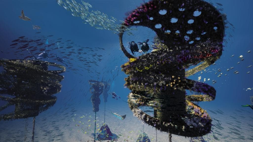 Thumbnail for It’s a wonder: Floating reef sets claim to be Gold Coast’s latest visitor attraction