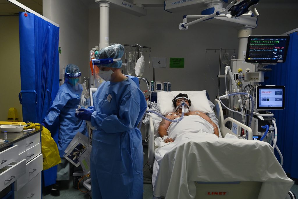 Victoria has suffered its deadliest day since its second wave 18 months ago, two years to the day since the virus was first detected in Australia (AAP Image/Supplied by Kate Geraghty/SMH)
