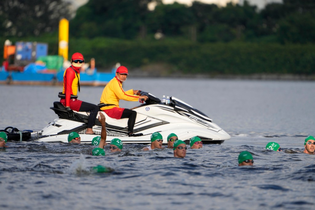Thumbnail for Chaos at the starting blocks as triathlon forced to restart