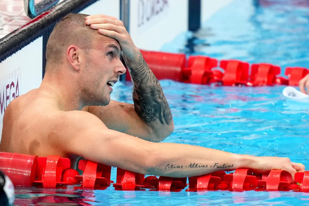 Kyle Chalmers says he still has the fear factor as he chases 100m gold. (AAP Image/Joe Giddens) 