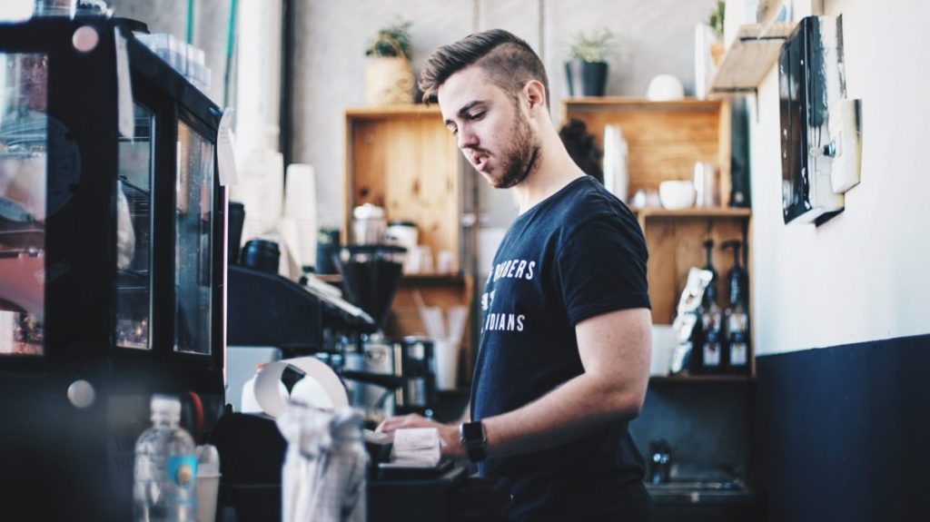 Job ads have fallen in food preparation and service
Photo: Zachary Staines/Unsplash