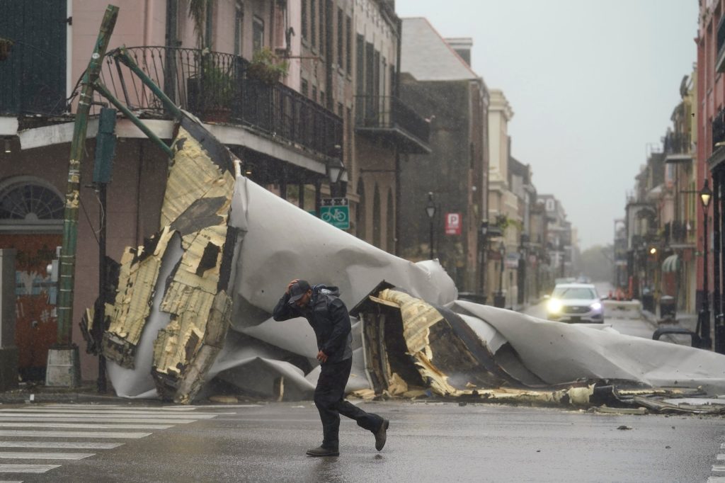 Thumbnail for Hurricane plunges New Orleans into darkness 16 years to the day since Katrina