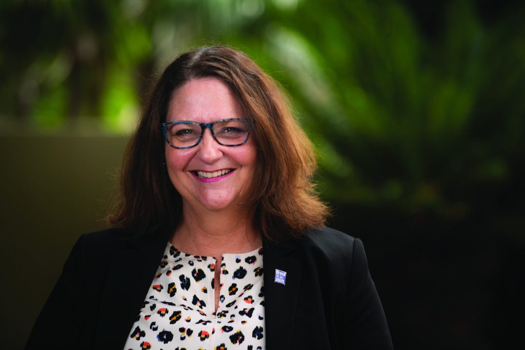 Queensland Teachers' Union general secretary and honorary president of the Queensland Council of Unions Kate Ruttiman. (Supplied)