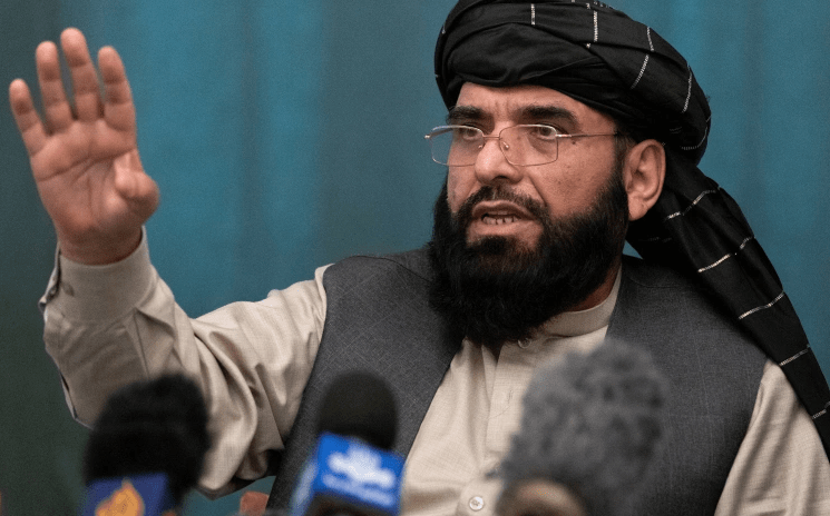 Suhail Shaheen, a member of the Taliban's negotiation team, has warned that there will be no extension of time for evacuees to leave Afghanistan (Photo: AAP)