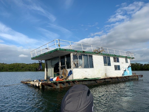 Thumbnail for War on wrecks: plans to rid Noosa River of its floating shanty town of old boats