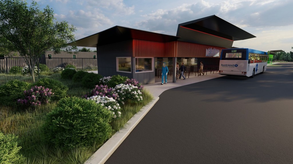 An artist's impression of the new quarantine facility planned for Melbourne's north. (Supplied)