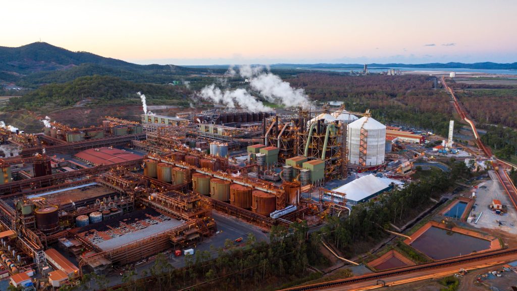 Rio's Yarwun alumina refinery