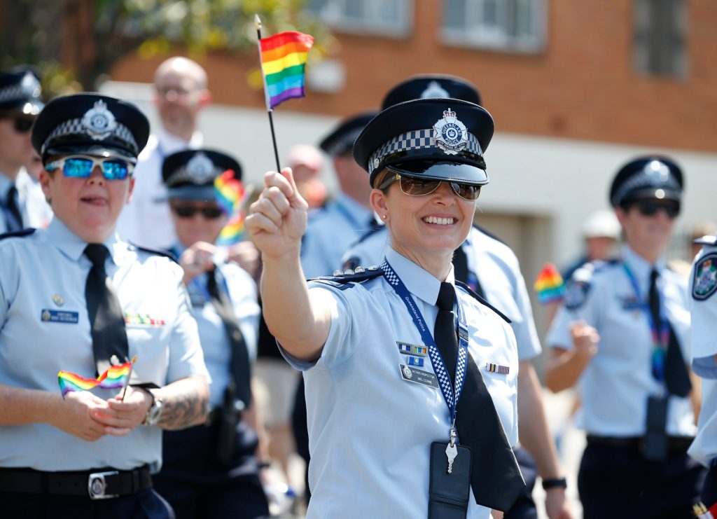 Thumbnail for Gay lobby asks uniformed cops not to march in Pride Festival rally