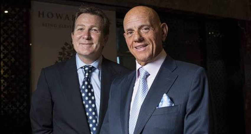 Mark McInnes and Solomon Lew (Image: File)