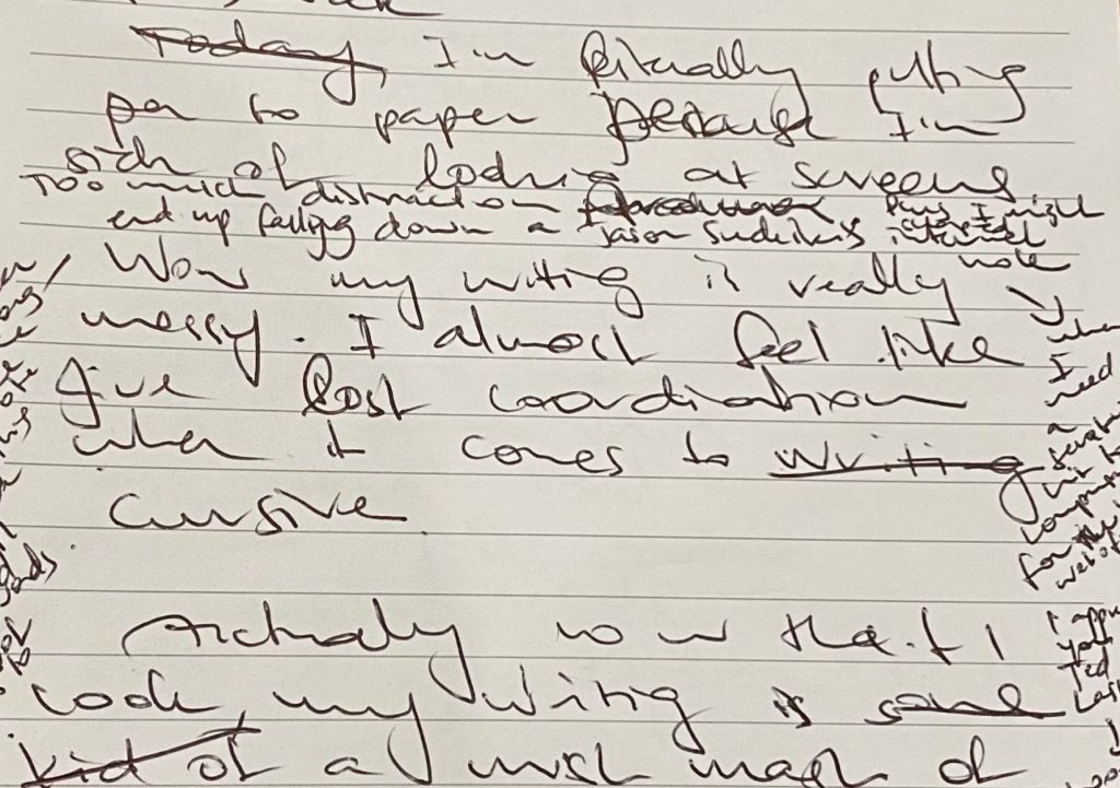 Thumbnail for Do you still have the write stuff – or are we all in danger of reverting to type?