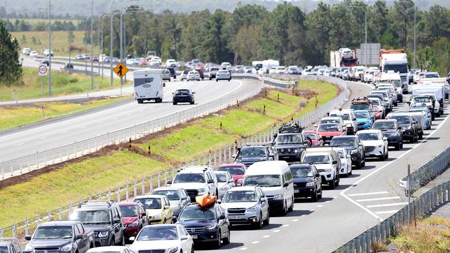 Road funding for the likes of the Bruce Highway are often announced years in advance of any work being done. (File image)