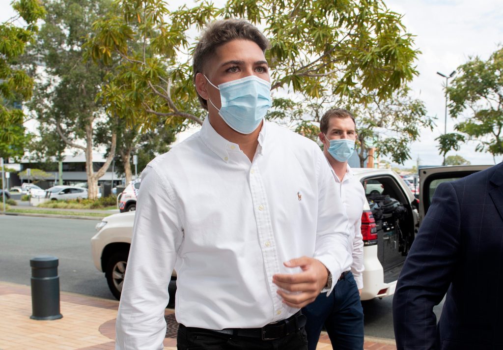Thumbnail for Rising NRL star ‘ashamed and embarrassed’ over Gold Coast cocaine bust