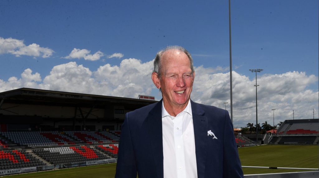 Wayne Bennett will be the inaugural coach of the Dolphins ahead of their NRL debut in 2023. (AAP Image/Darren England)