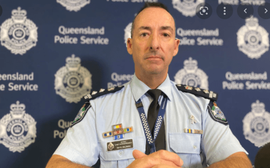Acting Superintendent Rhys Wildman has hailed the success of a wanting trial to reduce knife crime on the Gold Coast. (File image).