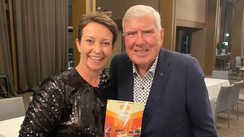 Aged care guru Everald Compton is looking forward to celebrating his 90th birthday with your columnist Rebecca Levingston (Photo: Supplied)