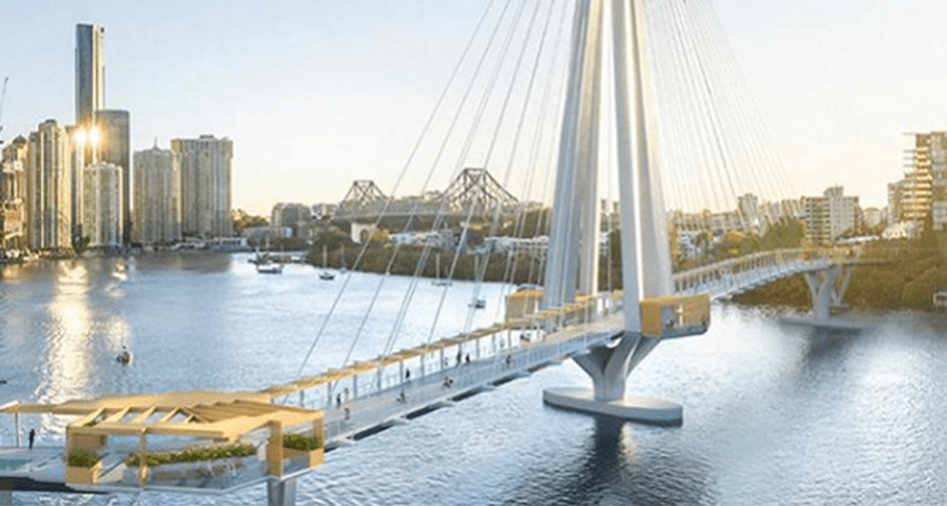 Thumbnail for Span-tastic: A few final tweaks, now Brisbane’s new crossing to start within weeks