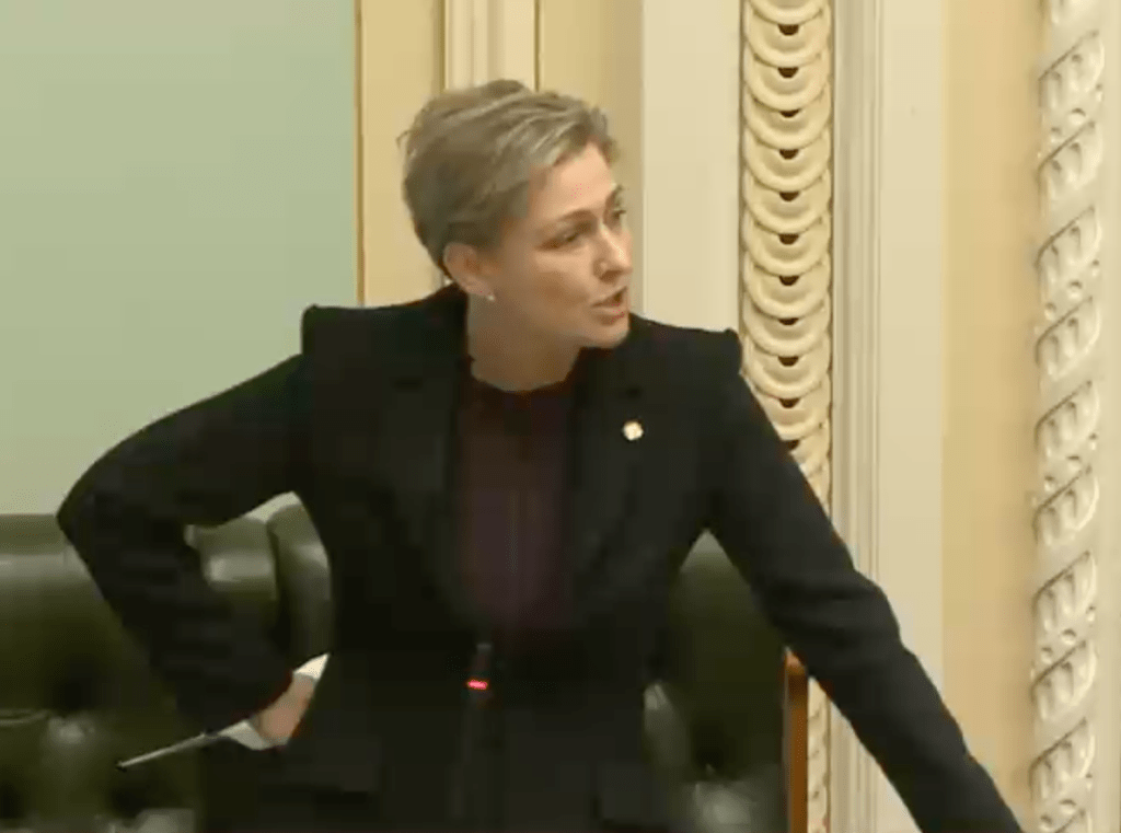 LNP member for Whitsunday Amanda Camm. 