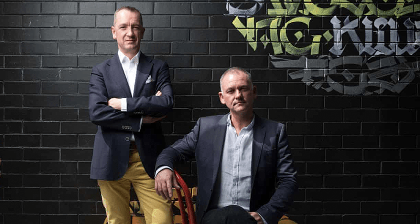 BlockTexx founders Adrian Jones and Graham Ross