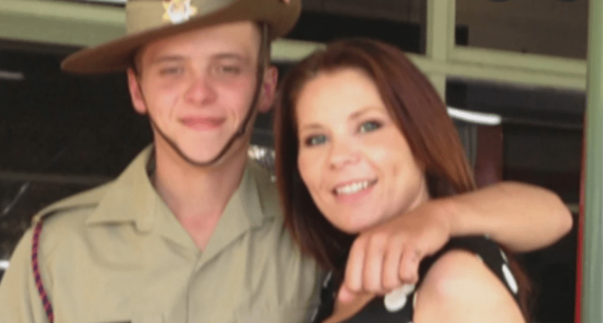 Suicidologist Nikki Jamieson, pictured with her son Daniel, will be the first witness when the Royal Commission into Defence and Veteran Suicide gets underway. (Image: Supplied)
