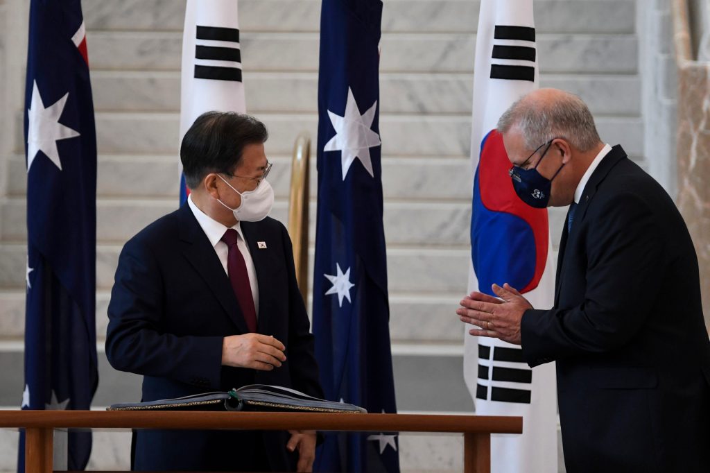 Thumbnail for China tensions feature in Korean talks