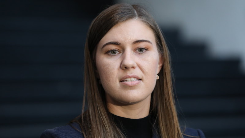 Thumbnail for Years after her alleged rape in Parliament House, this woman finally gets an apology