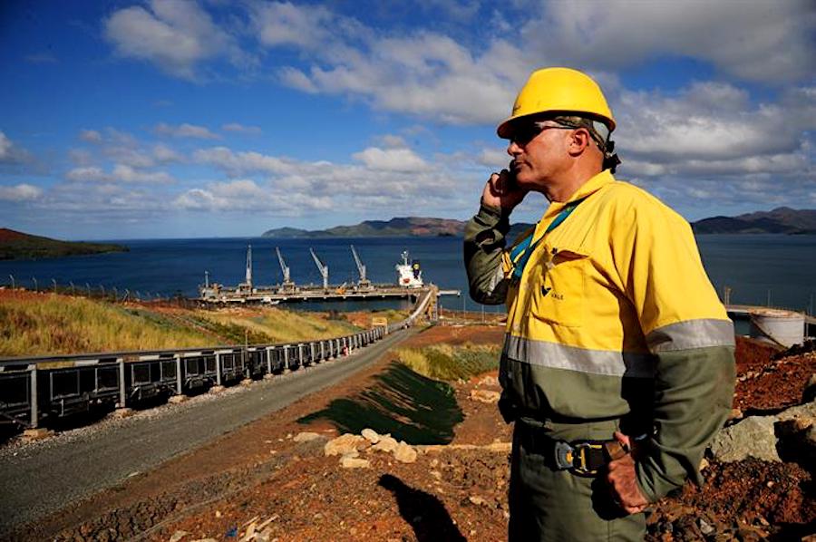 The TECH project's ore would be imported from New Caledonia