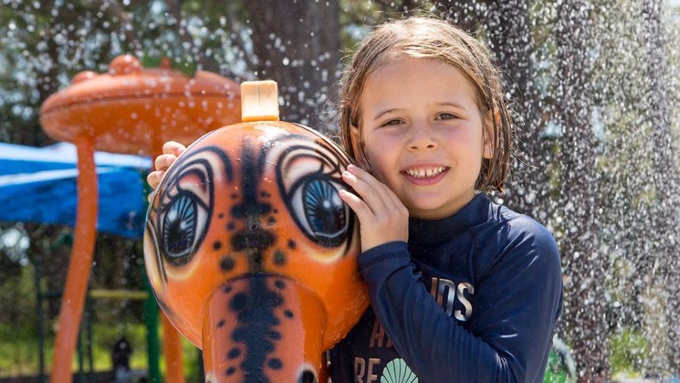 An innocent day at the local "splash pad" turned into something much more serious. (Photo: Brisbane City Council)