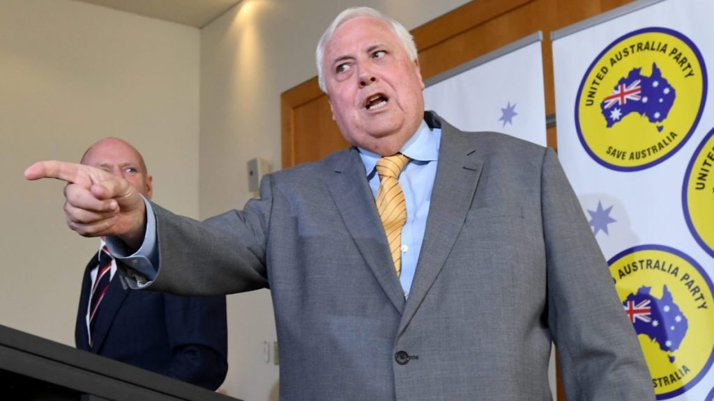 Thumbnail for Big loss for Clive Palmer as court case against ASIC thrown out