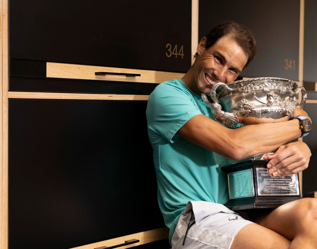Thumbnail for Lauded by his peers and adored by the crowd, Rafa seals place in tennis folklore