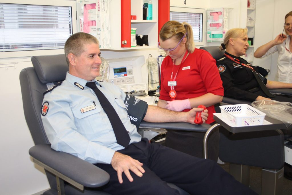 Queensland's blood supplies have hit a 12-year low. (Image: QPS)