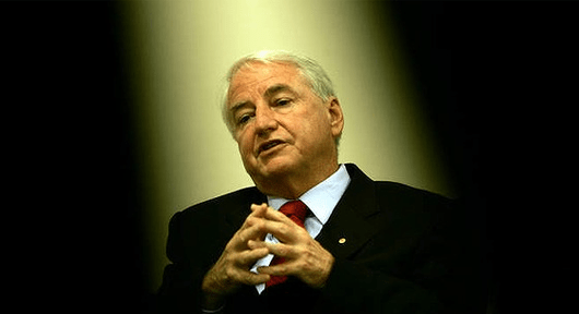 Corruption commissioner Tony Fitzgerald Image: Image: Crikey