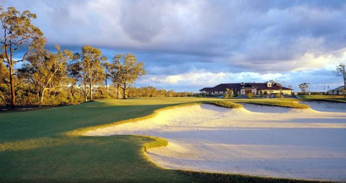 Pelican Waters Golf Resort, where a woman's body was found in a luxury hotel room late Monday. (Image: Pelican Golf)