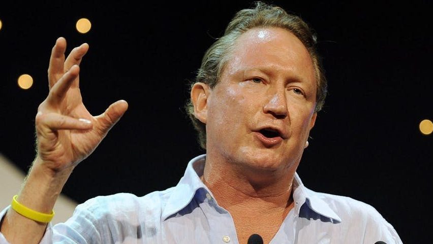 Andrew Forrest said transition to nuclear power would take decades and transform Australia into an energy laggard (AAP photo)
