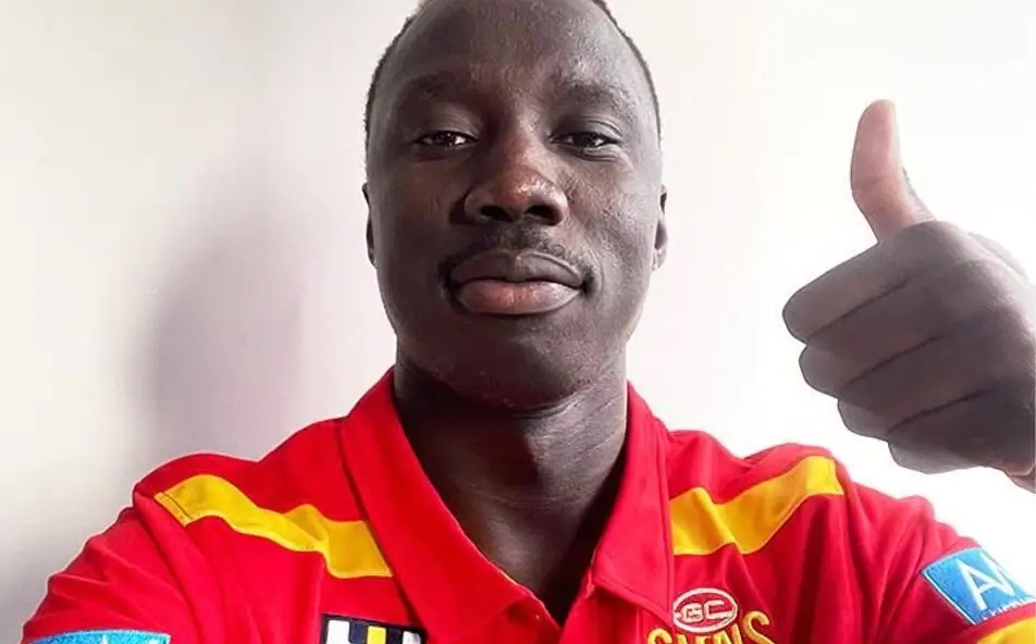 Gold Coast Suns' Mabior Chol (Image: AFL)