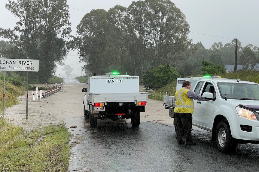Thumbnail for Eyes on the sky: As Brisbane mops up, inundated Logan braces for new storm threat