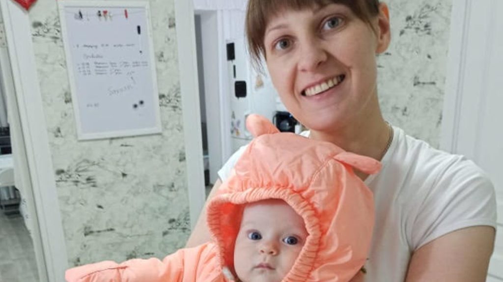 Thumbnail for Ukraine family can’t flee to Australia because baby has no passport