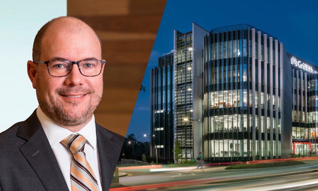 Former Treasurer and current Griffith University Chancellor Andrew Fraser. (Pic Griffith University)