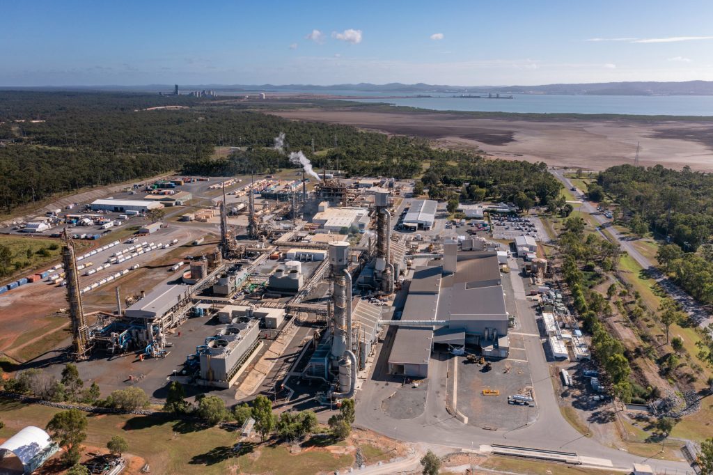 Orica has an existing facility at Yarwun