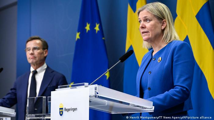 Thumbnail for Swedes sign up to join NATO alliance, Finland set to follow suit