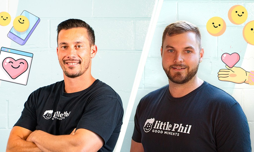 Gold Coast Little Phil co-founders Mat Sayed andJosh Murchie.