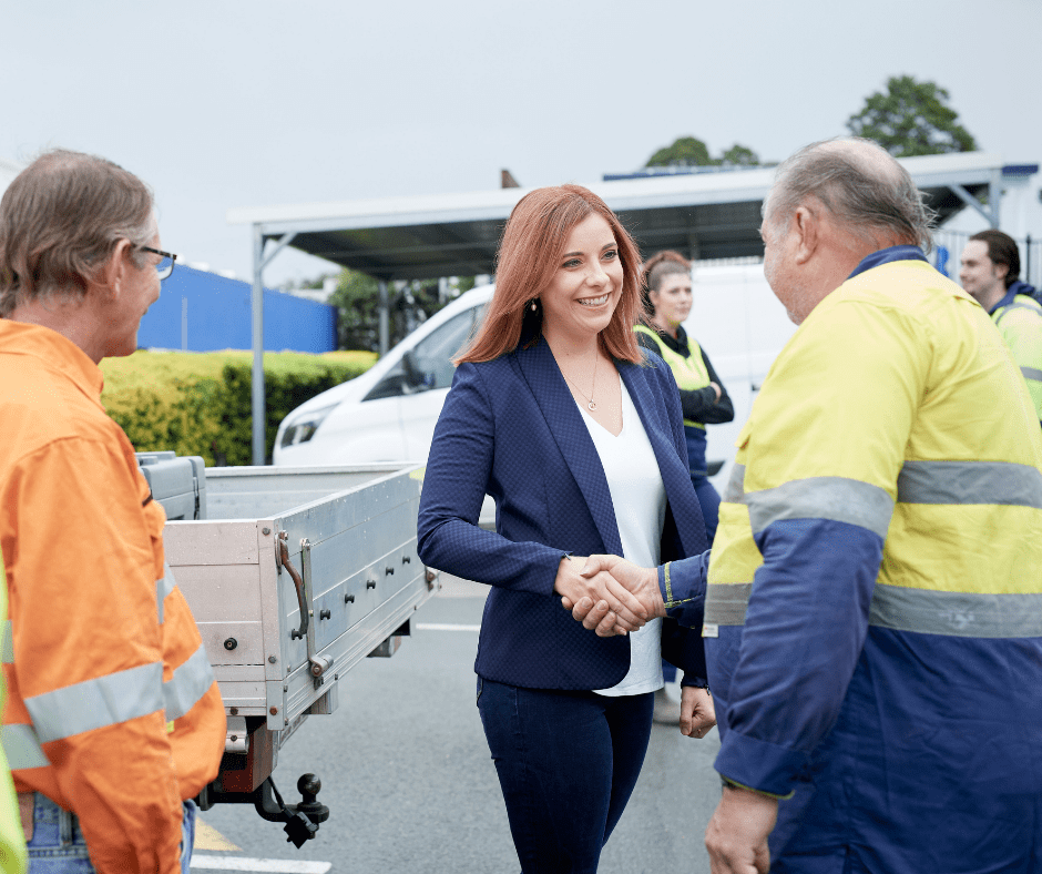 Lilley MP Anika Wells is one of 13 women in the new Albanese Government ministry.