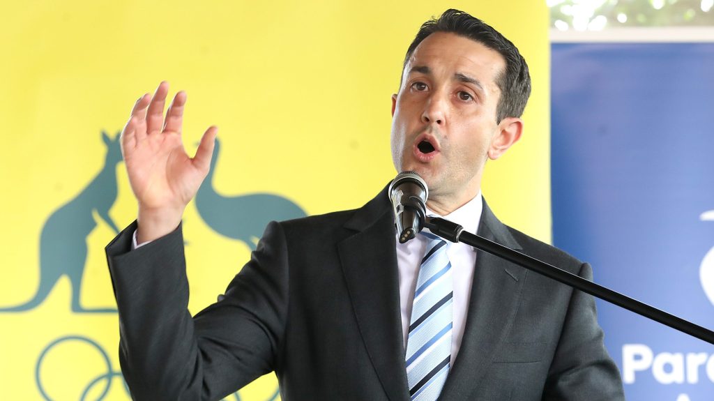Queensland Opposition leader David Crisafulli.(AAP Image/Jono Searle) 