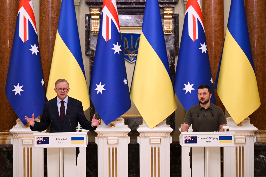 Thumbnail for More Aussie aid for Ukraine as PM visits devastated city