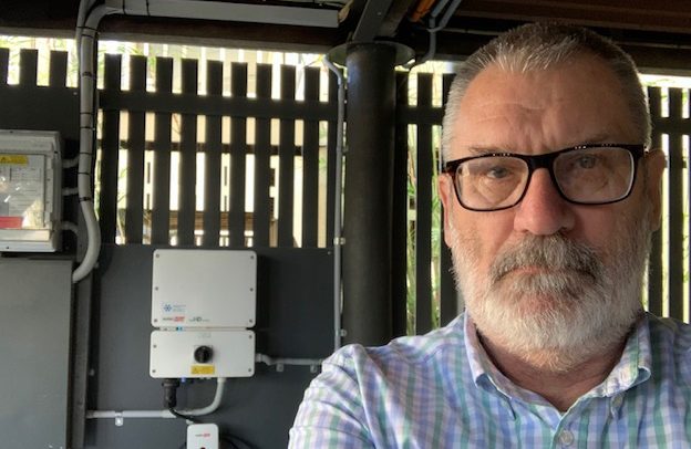 Kangaroo Point resident Paul Murdoch has saved thousands with solar power