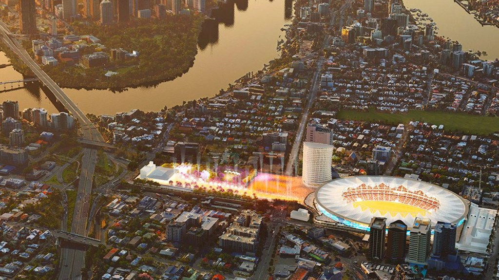 Thumbnail for One year down, ten more to go: Brisbane’s ‘green and gold runway’ hits its stride